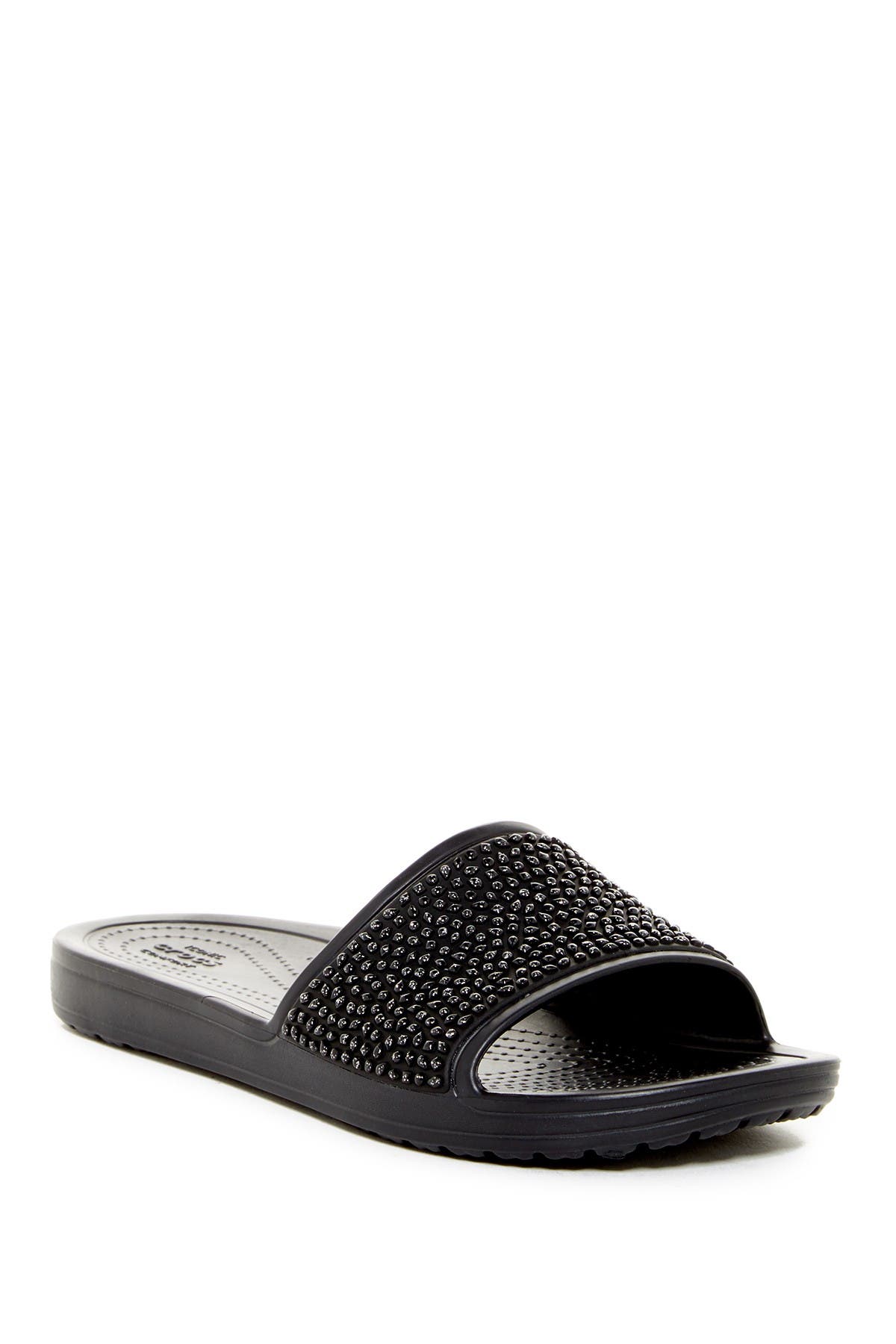 crocs sloane embellished slide