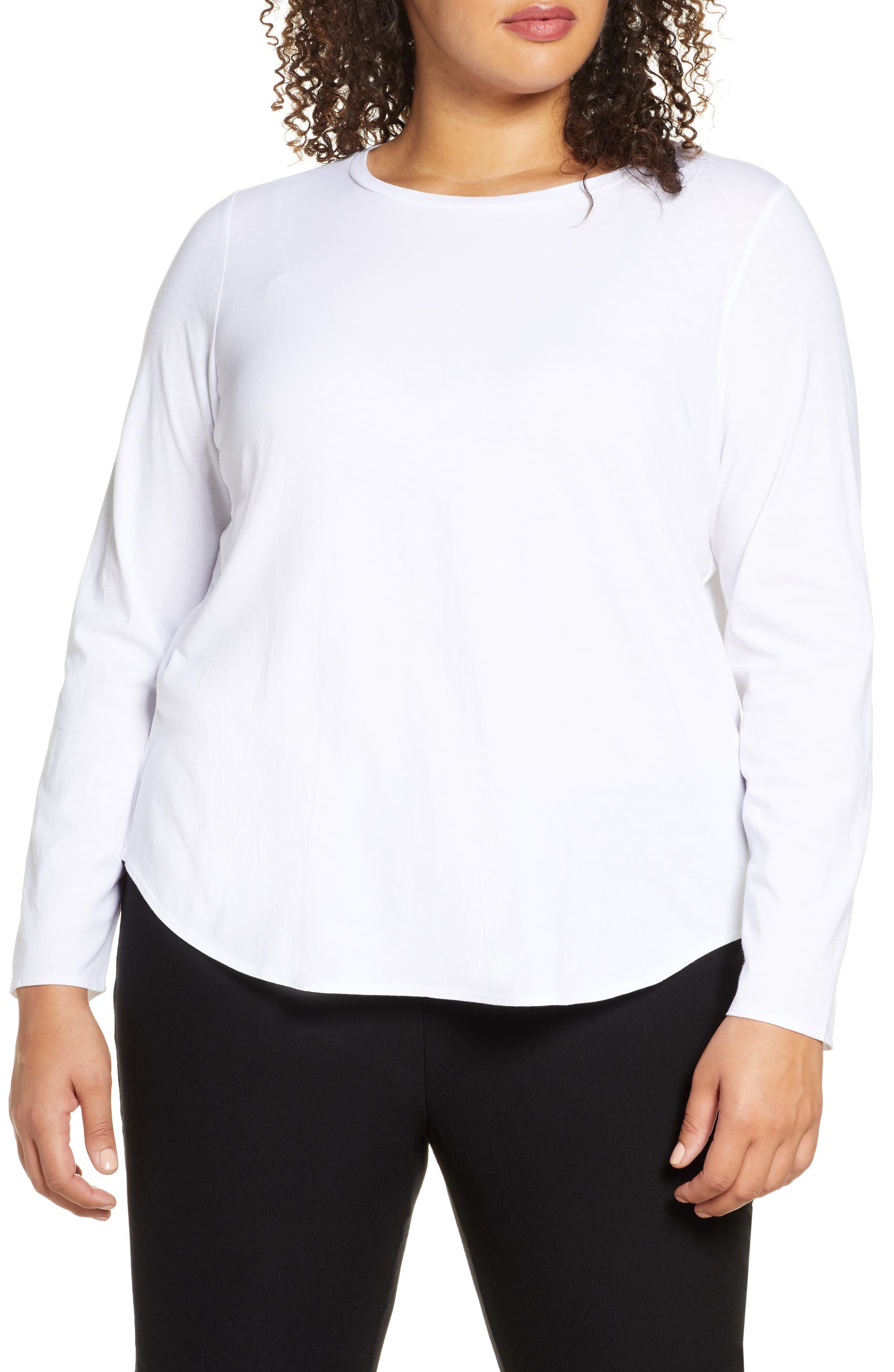 eileen fisher long sleeve tee