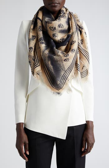 Alexander mcqueen discount animal print scarf