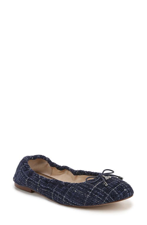 Shop Sam Edelman Felicia Ballet Flat In Atlantic Blue