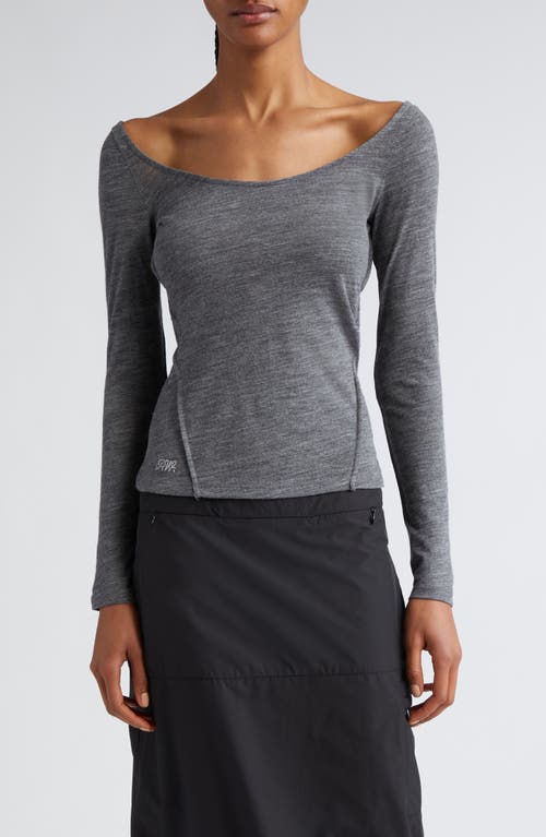 Paloma Wool Meel Long Sleeve Ballet Neck Top at Nordstrom,