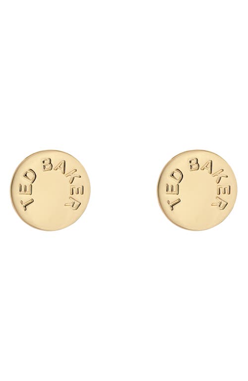 Ted Baker London Seesay Sparkle Dot Stud Earrings in Gold Tone Clear Crystal at Nordstrom