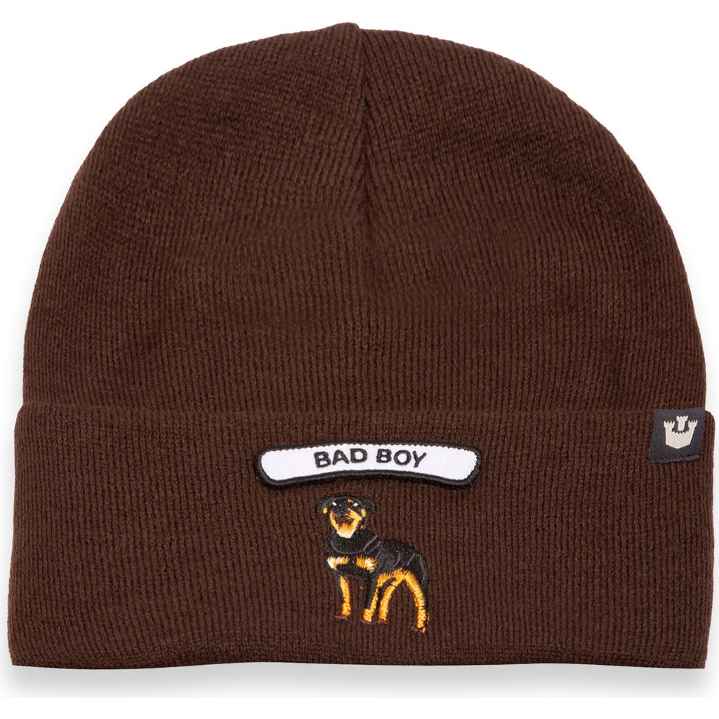 Goorin Bros . Soft Rock Bad Boy Merino Wool Blend Beanie In Coffee