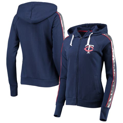 G-III 4HER BY CARL BANKS Women's G-III 4Her by Carl Banks Red St. Louis  Cardinals First Place Raglan Full-Zip Track Jacket