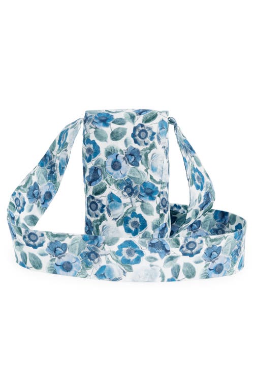 Coming Of Age X  Heidi Rose Print Iphone Crossbody Bag In Heidi Rose Blue