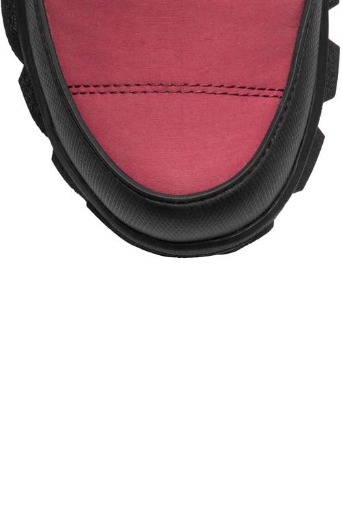 Bogs Cedar Quilted Waterproof Boot In Garnet