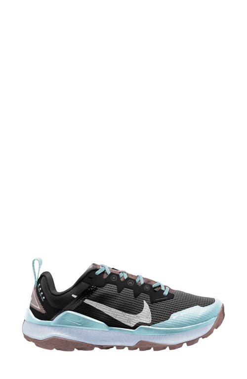 Nike Wildhorse 8 Trail Running Shoe In Black/white/blue