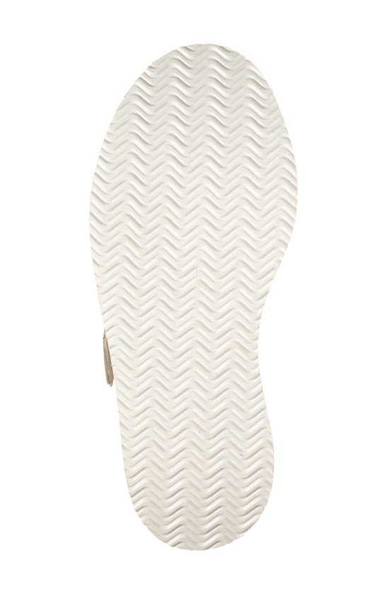 Naot Halvah Platform Wedge Sandal In Soft Ivory Leather