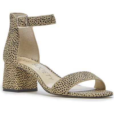 Sole Society Salena Ankle Strap Sandal, Black