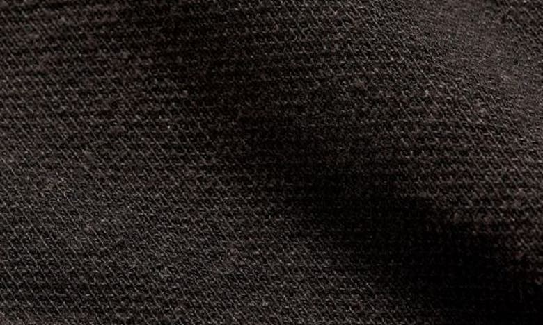 Shop Billy Reid Short Sleeve Hemp & Cotton Henley In Black