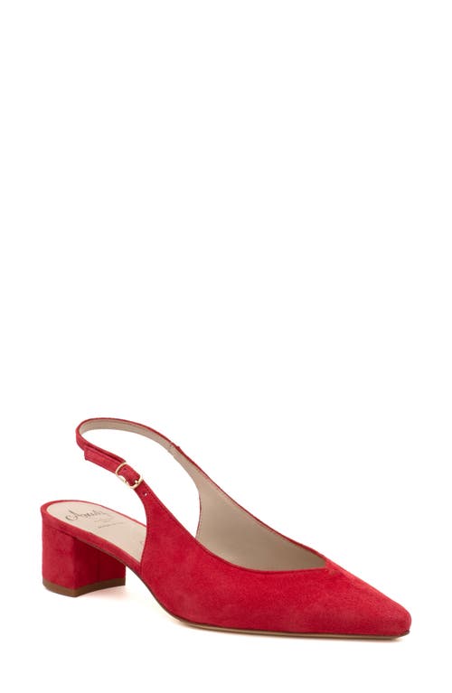 Amalfi by Rangoni Panerea Slingback Pointed Toe Pump - Platinum Buckle at Nordstrom,