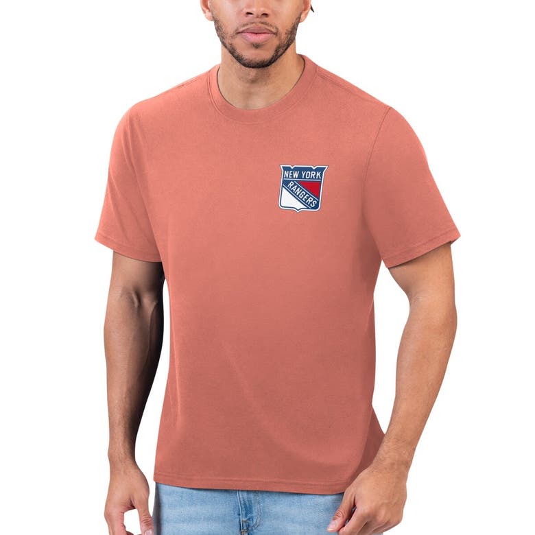 Shop Margaritaville Orange New York Rangers T-shirt