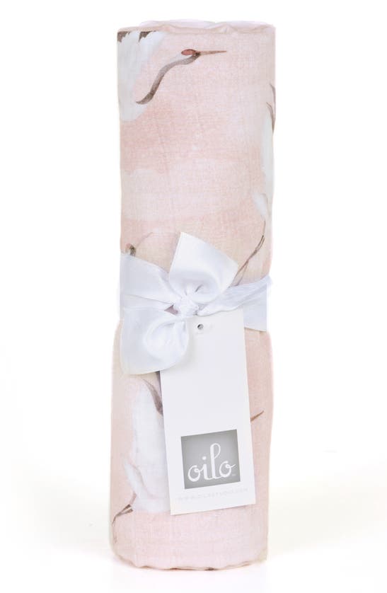 Oilo 2-pack Swaddle Blankets In Blush