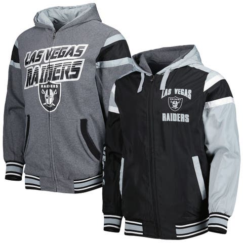 G-III Sports by Carl Banks Navy/Gray Dallas Cowboys Team Full Back Reversible Full-Zip Hoodie Jacket