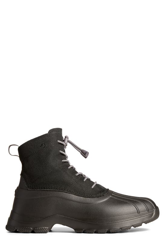Sperry Top-sider® Float Lace-up Seacycled™ Duck Boot In Black