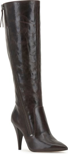 Alessa Knee High Pointed Toe Boot