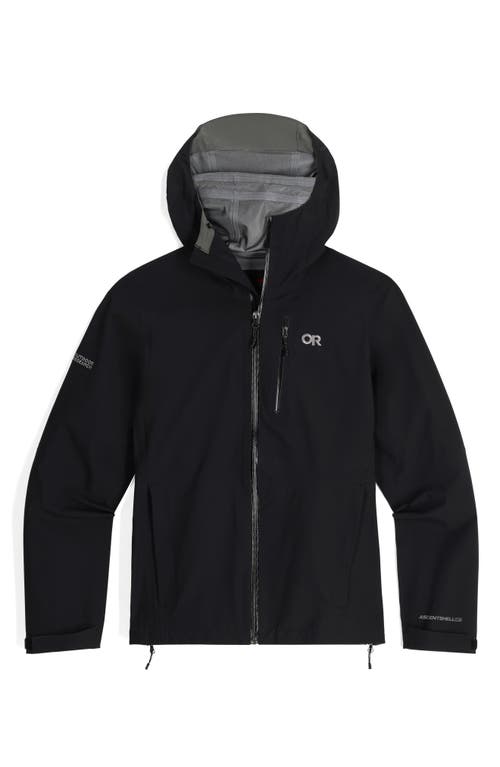 Shop Outdoor Research Aspire Ii Gore-tex® Waterproof Jacket In Black