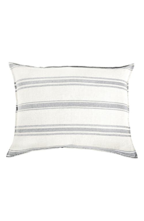 Pom Pom At Home Jackson Sham In Cream/grey