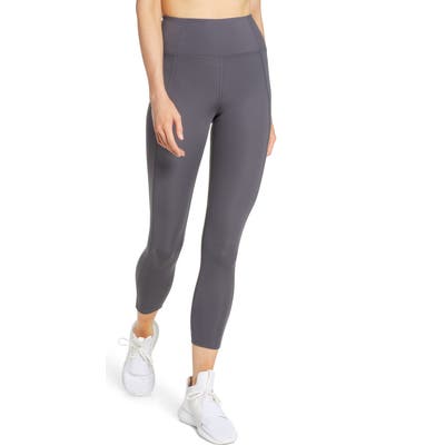 Girlfriend Collective High Waist 7/8 Leggings, Grey