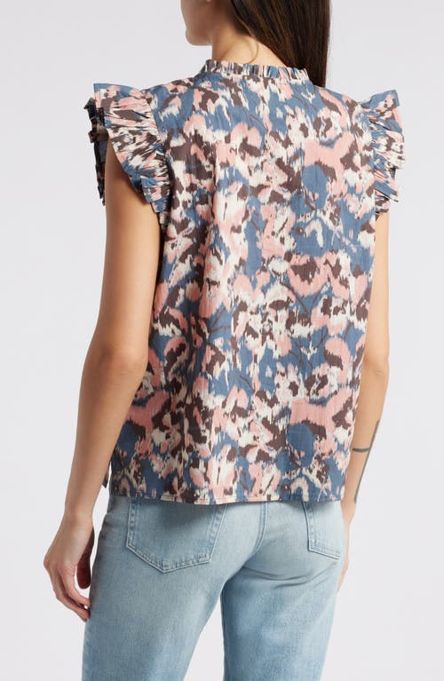 Shop Cleobella Maritza Print Pleated Top In Le Jules Print