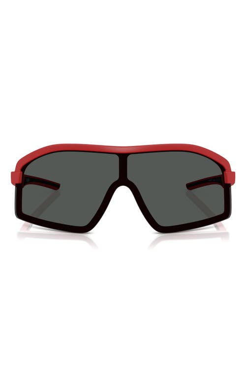 Scuderia Ferrari Men's Sunglasses Fz6010u In Matte Red