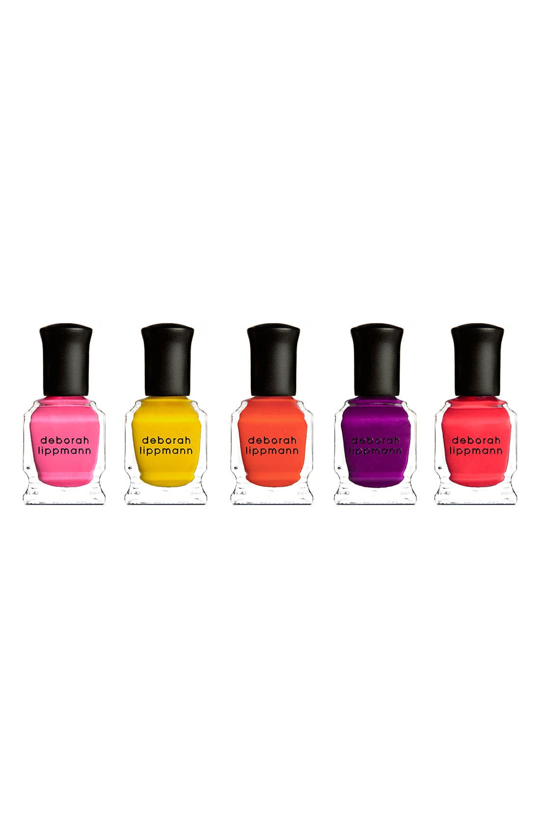 Deborah Lippmann Run The World Girls Neon Mini Nail Lacquer Set