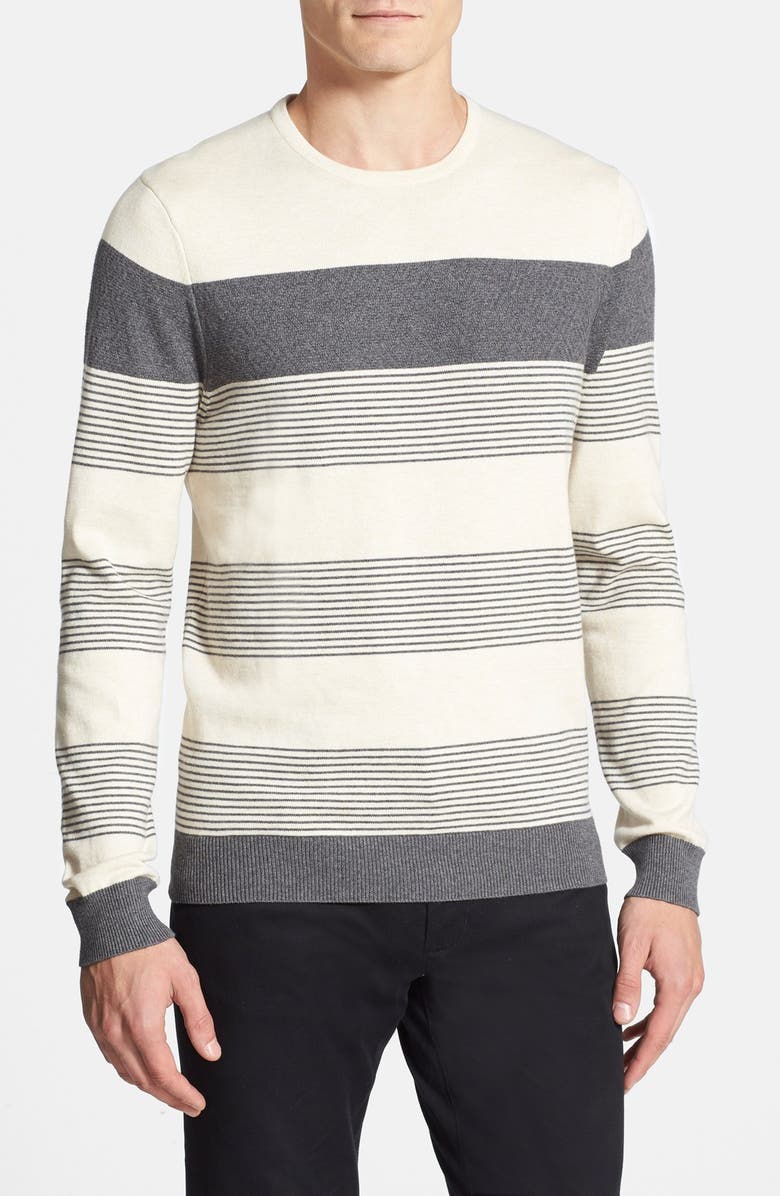 Vince Camuto Stripe Cotton & Cashmere Sweater | Nordstrom