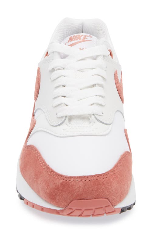 Shop Nike Air Max 1 '87 Sneaker In White/pink/white