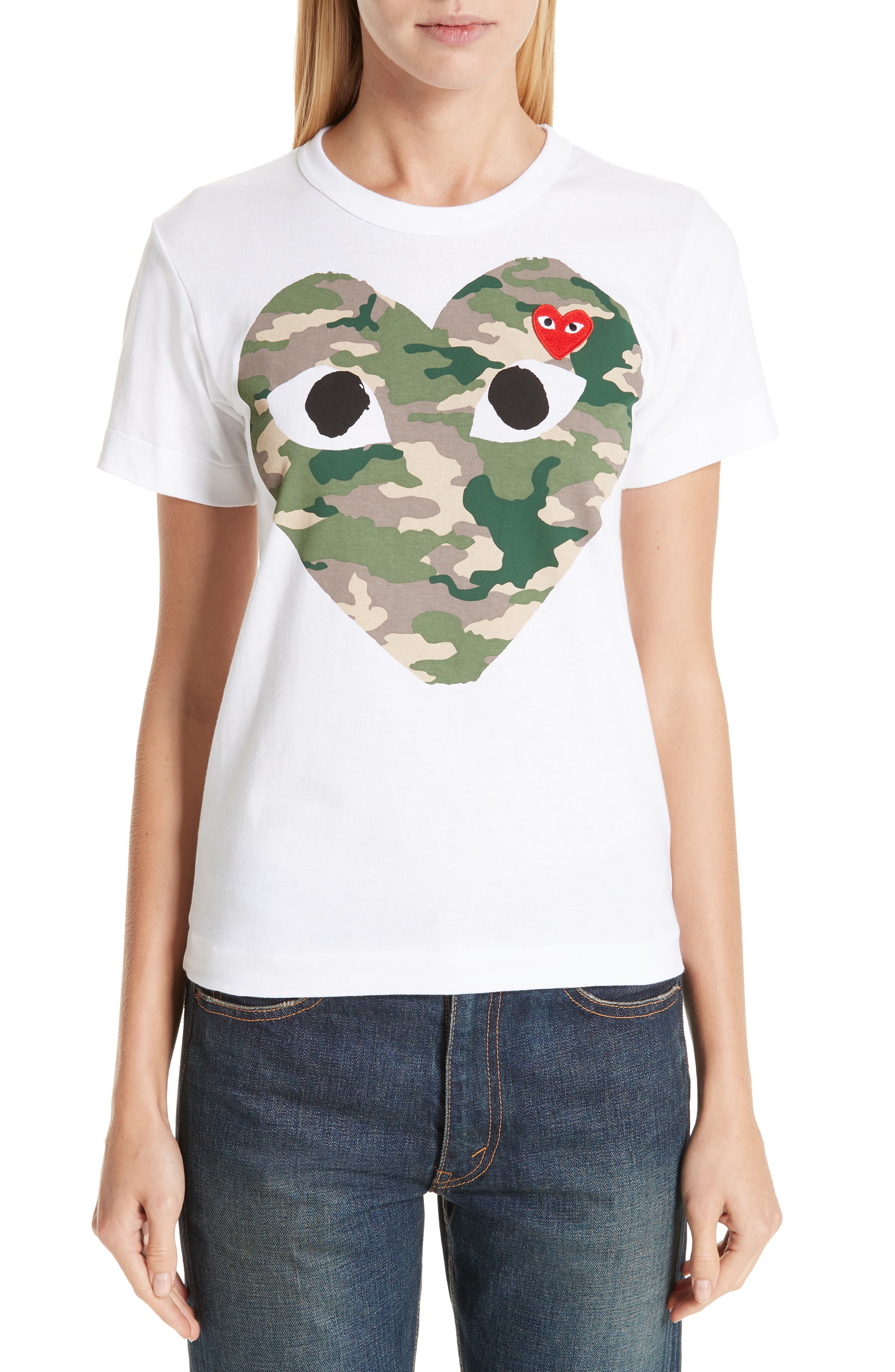 comme des garcons camo