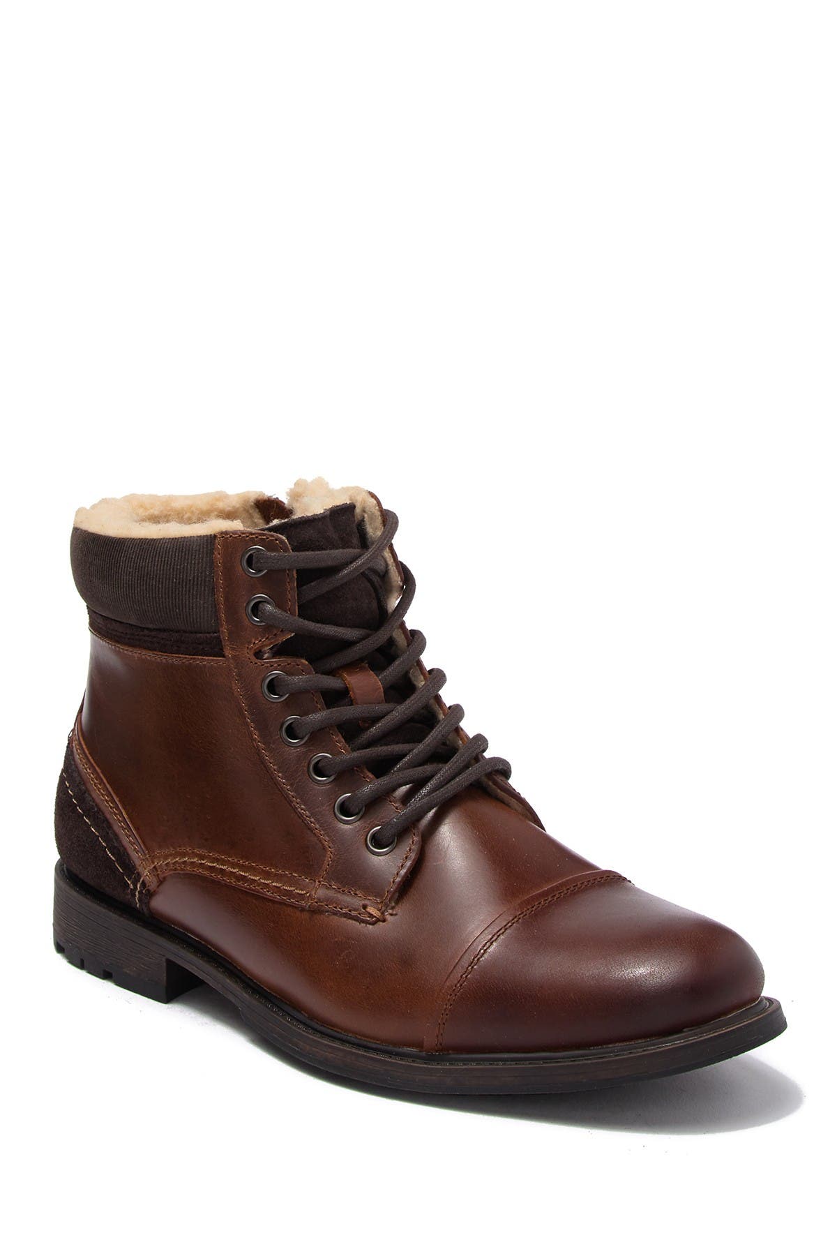 Aldo | Briewiel Leather Faux Fur Boot 