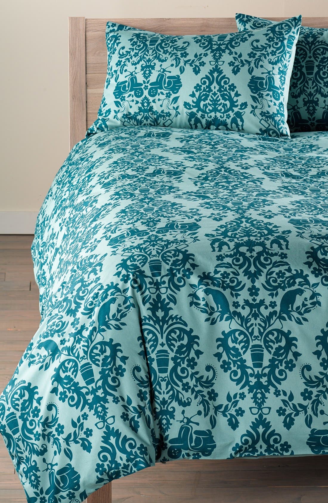 Nordstrom At Home Urban Holiday Damask Print Duvet Cover Nordstrom