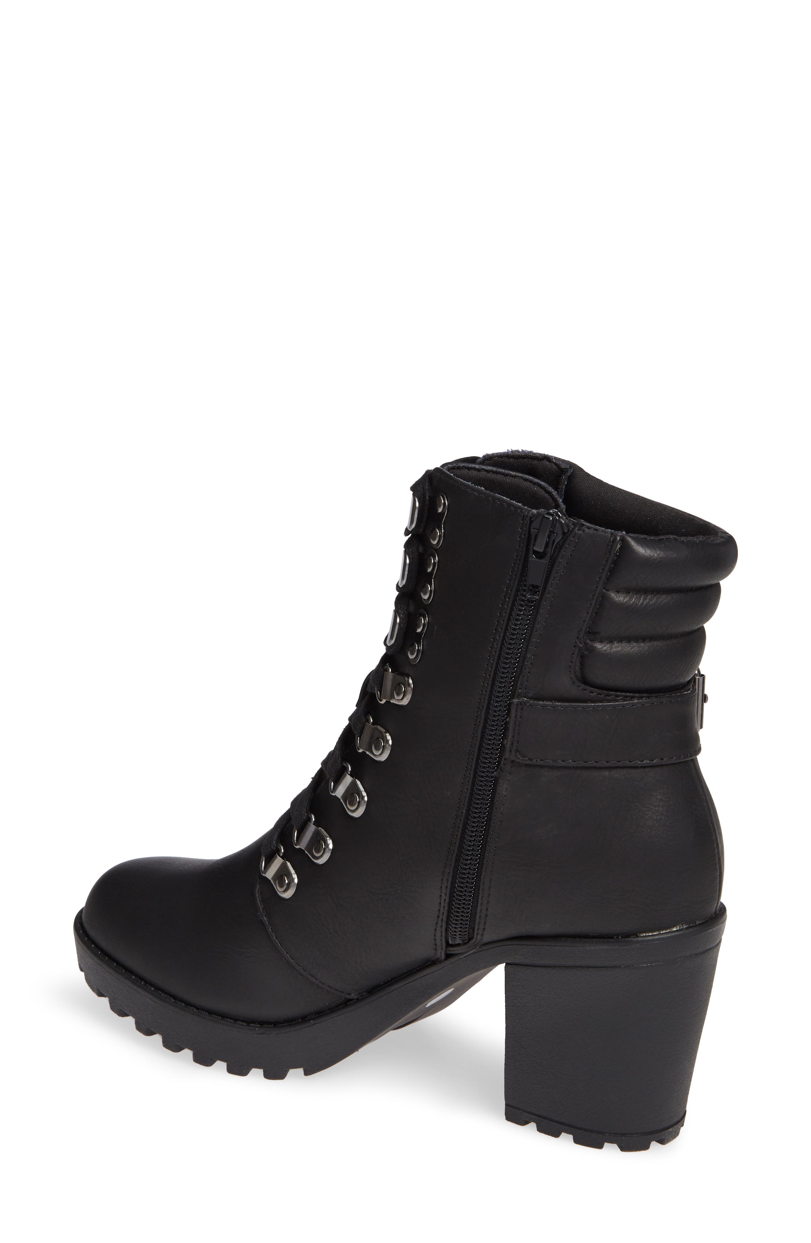 mia floraa lace up bootie