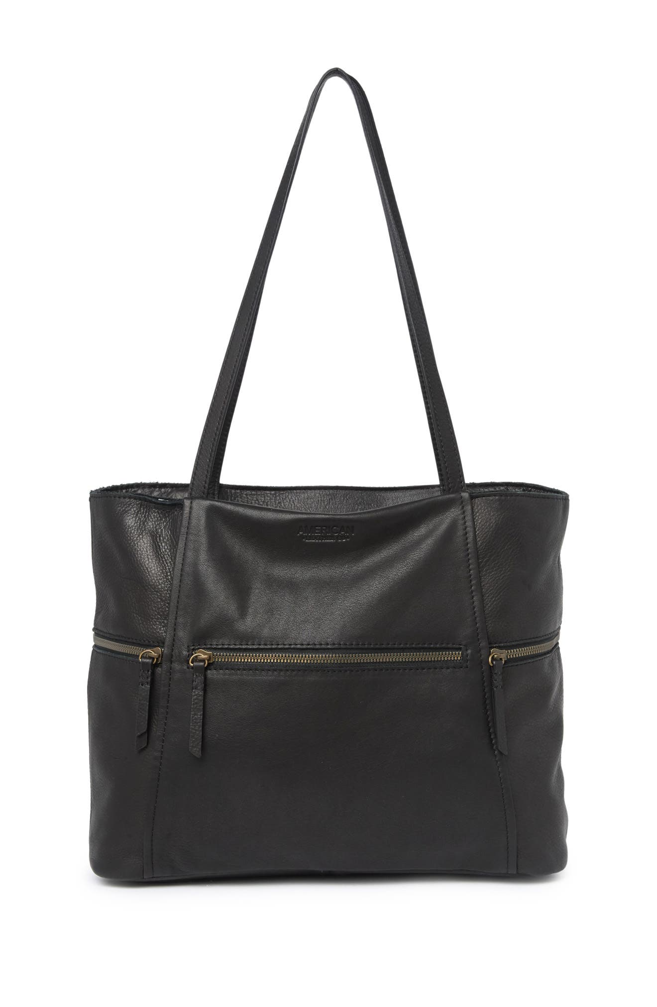 American Leather Co. Eerie Smooth Leather Tote Bag In Oxford1
