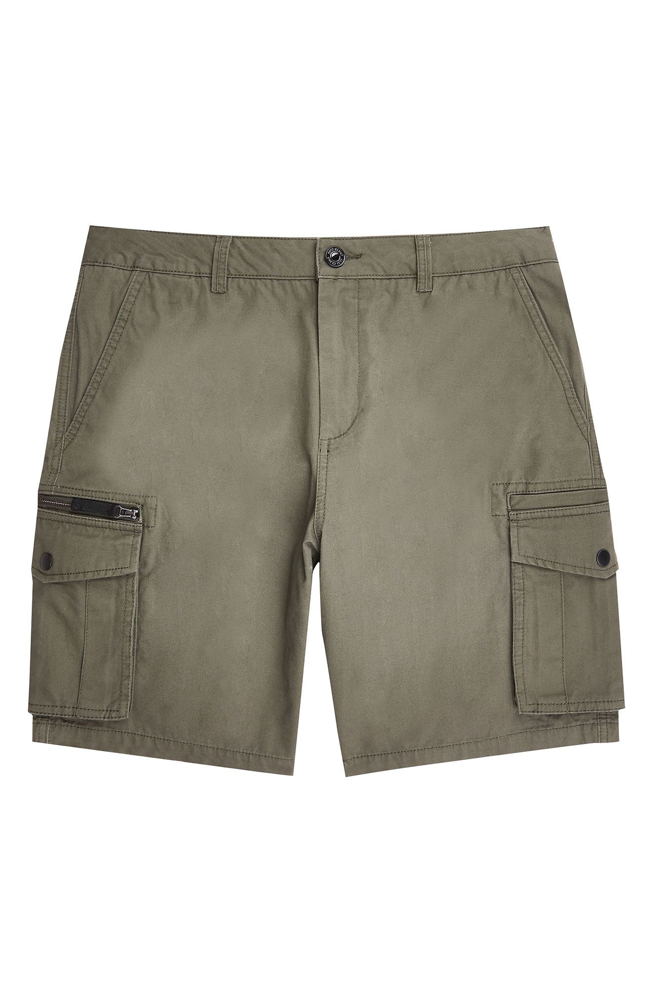 UPC 039703000055 product image for River Island Garment Washed Cargo Shorts in Khaki at Nordstrom, Size 30 | upcitemdb.com