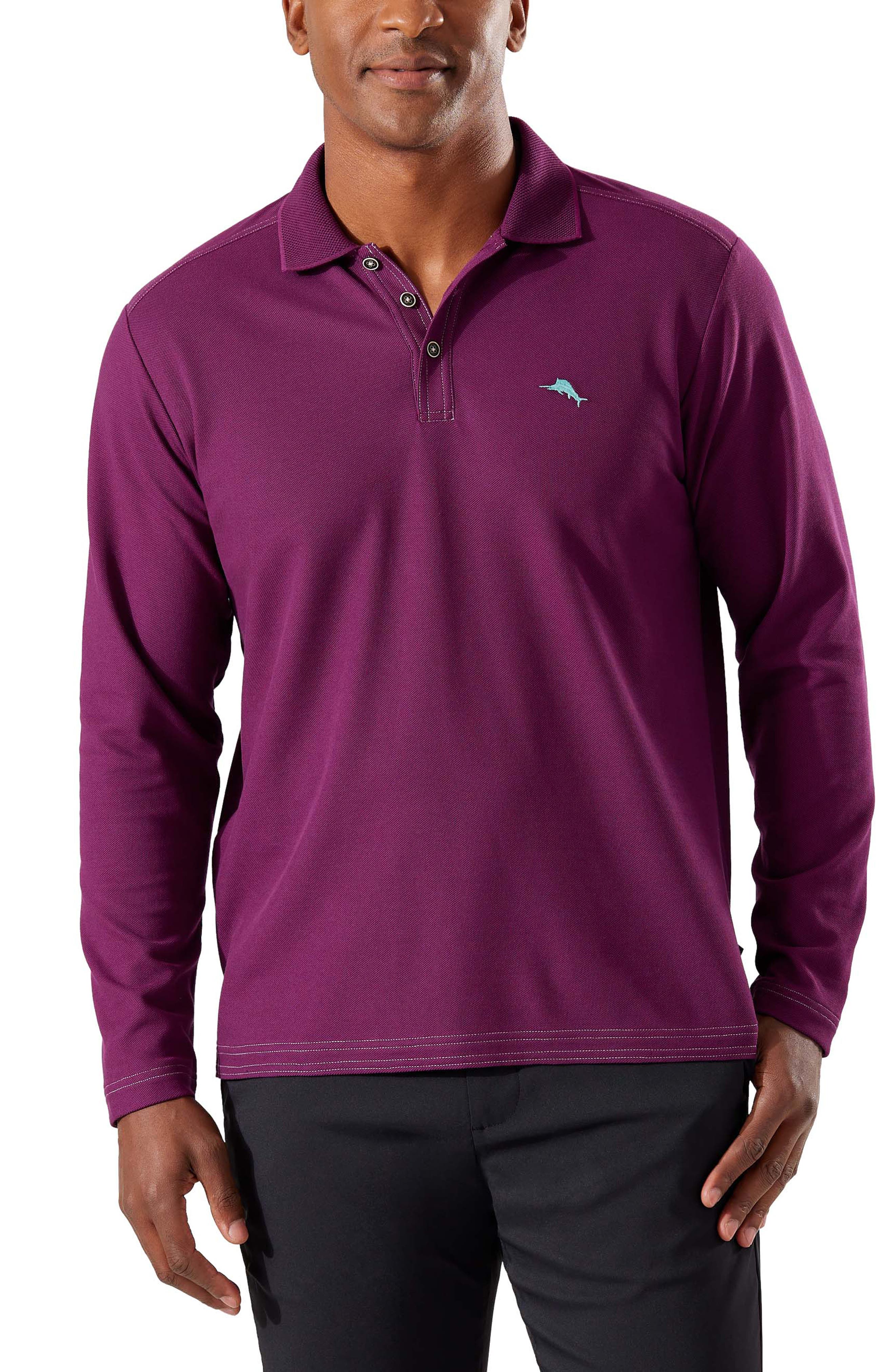 tommy bahama emfielder long sleeve polo