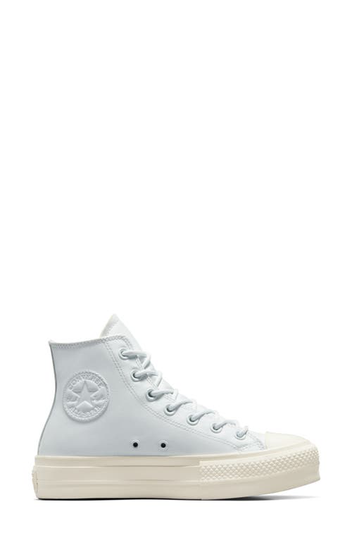 Shop Converse Chuck Taylor® All Star® Lift High Top Platform Sneaker In Moonbathe/egret