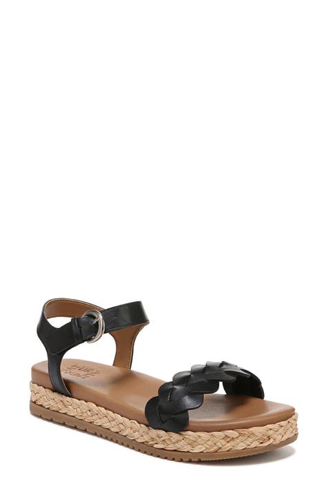 leather platform sandals Nordstrom