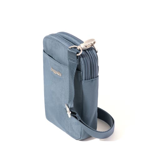 Baggallini Modern Take Two Rfid Crossbody Bag In Mist