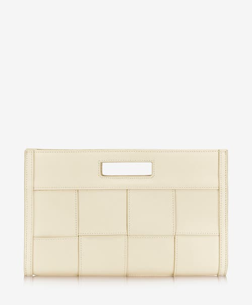 Gigi New York Remy Clutch In Ivory