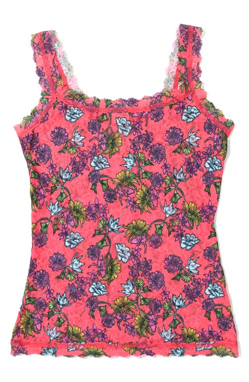 Hanky Panky Printed Signature Lace Classic Cami In Wonderland Blooms
