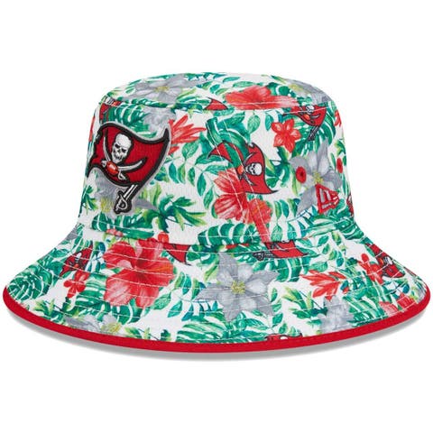 New Era Men's White Denver Broncos Botanical Bucket Hat