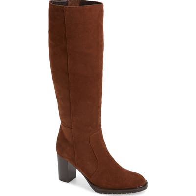 Aquatalia Breanna Weatherproof Knee High Boot, Brown