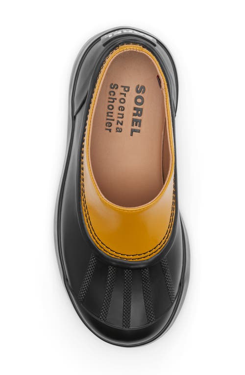 Shop Sorel X Proenza Schouler Waterproof Clog In Golden Ochre