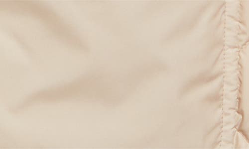 Moncler Cygne Short Down Jacket In Beige