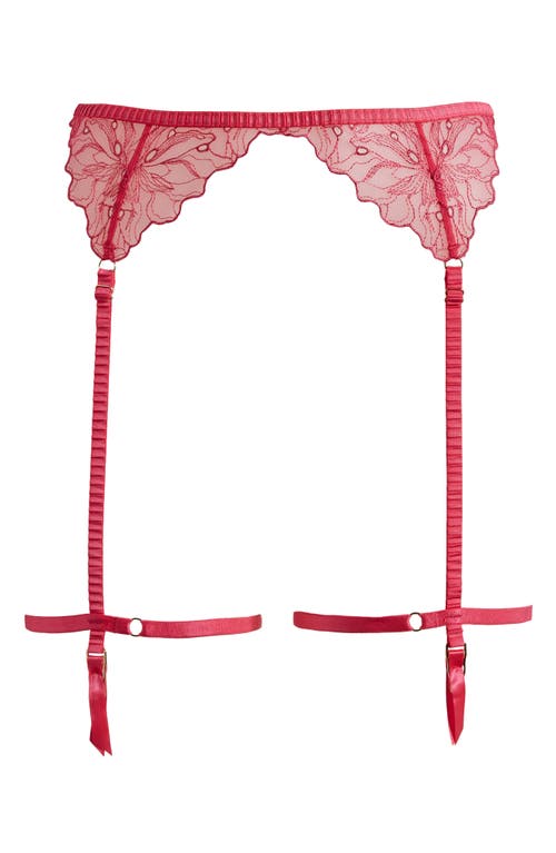 Bluebella Astra Harness Garter Belt Fuchsia Pink at Nordstrom,