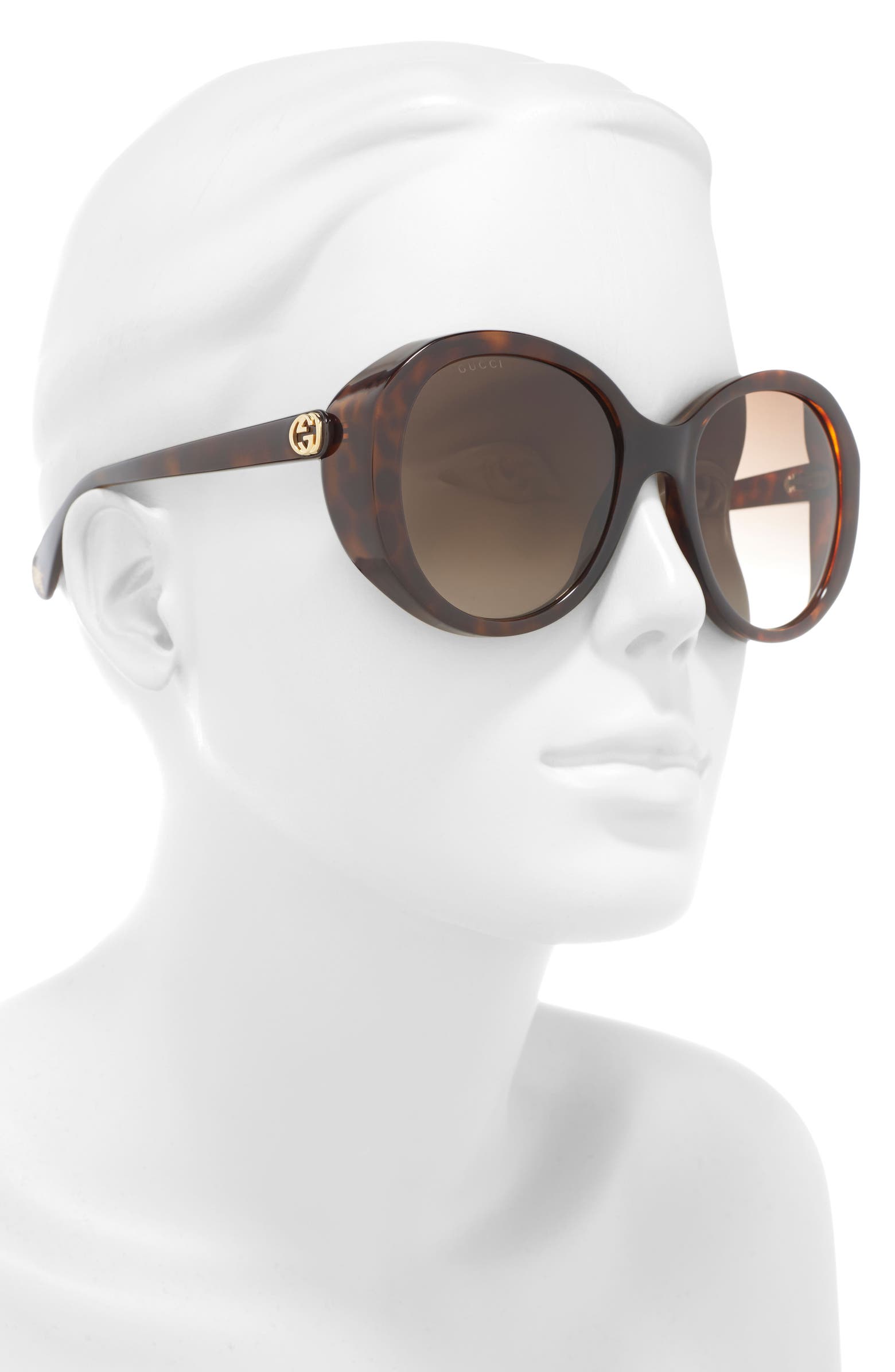 Gucci 57mm Round Sunglasses Nordstromrack