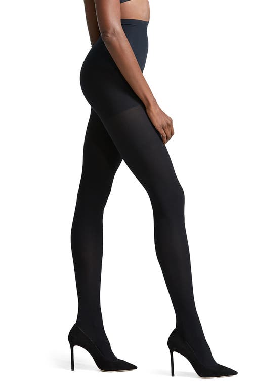 Commando Ultimate Opaque Control Top Tights Black at Nordstrom,