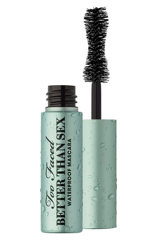 Too Faced Better Than Sex Waterproof Mascara in Black at Nordstrom