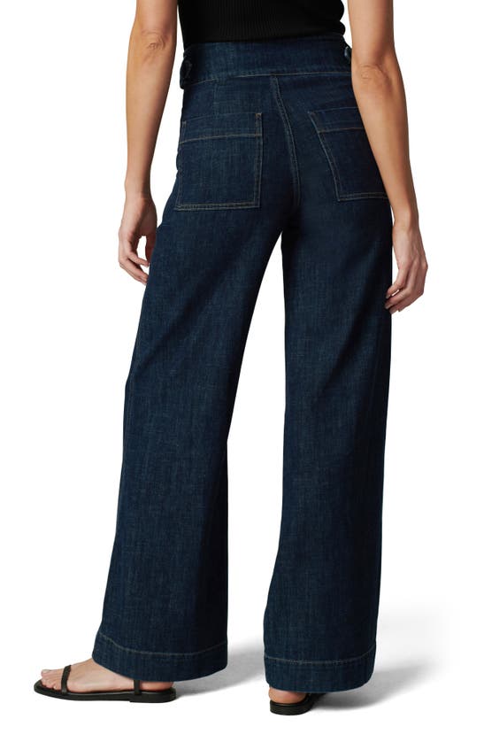 Shop Joe's Wide Leg Sailor Jeans In Out Of Control
