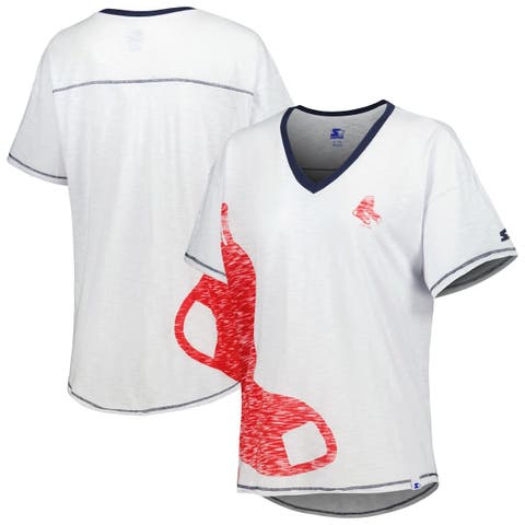 Women's Starter White St. Louis Cardinals Perfect Game V-Neck T-Shirt
